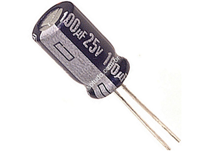 CAP. ELET. 100uf x 25V 04.00.0082 100uf x 25V 