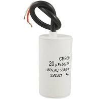 Capacitor partida de motor 20UF X 440VCA 04.03.0108 CAP. PARTIDA DE MOTOR 20UF X 4 