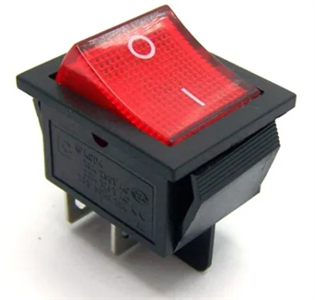 CHAVE KCD4 4T VERMELHA QUADRADA GRANDE 05.00.0073 KCD4 