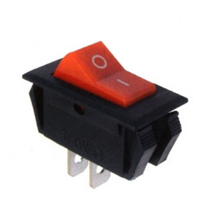 CHAVE KCD6 VERMELHA RETANG 2 POSICOES 05.00.0178 KCD6 