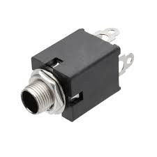 Plug Jack J10 mono painel fechado 11.01.0105 PLUG JACK J10 MONO PAINEL FECH