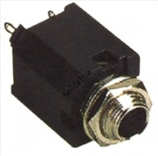 PLUG JACK J10 MONO 5T NF LS-2043 11.01.0144 J10 MONO 5T NF LS-2043