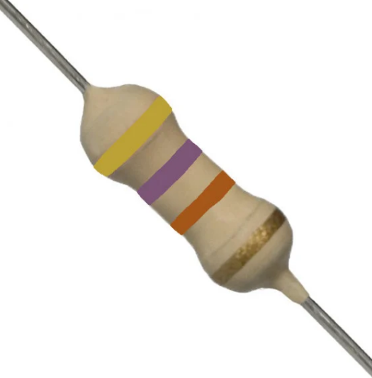 RESISTOR  47K  1W - METAL-FILME 11.02.00055 47K  1W