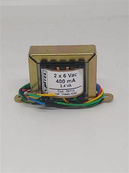 TRAFO 110/220V - 2X6V - 400MA 12.00.0012 - 2X6V - 400MA