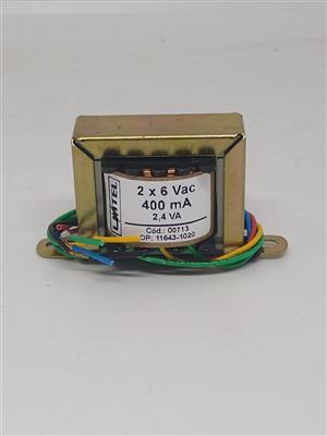 TRAFO 110/220V - 2X6V - 400MA 12.00.0012 - 2X6V - 400MA 