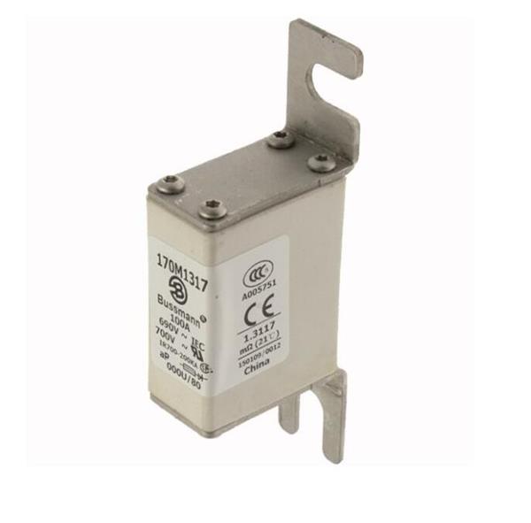 Fusível NH1 100A 690V43620 170M3812D 13.63.0005 FUSIVEL NH1 100A 690V43620 170