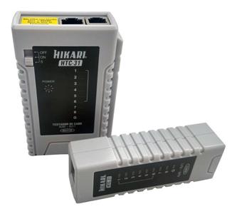 Testador de Cabos de Rede HTC-31 16.00.0056 TESTADOR DE CABOS DE REDE HTC- 