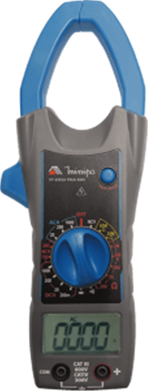 Alicate amperímetro 1000ª AC/CAT III 600V – ET-3201 16.15.0055 ET-3201A