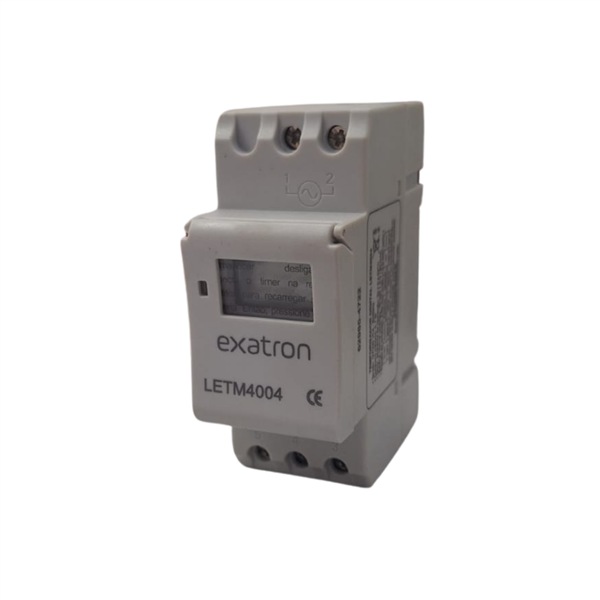 TIMER DIGITAL PARA TRILHO LETM4004 16.27.0012 LETM4004