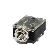 Plug JACK J2 stereo para chassi \ placa 19.00.0031 PLUG JACK J2 STEREO PARA CHASS