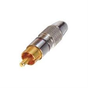 Plug RCA profissional. 19.00.0034 PLUG RCA PROFISSIONAL 