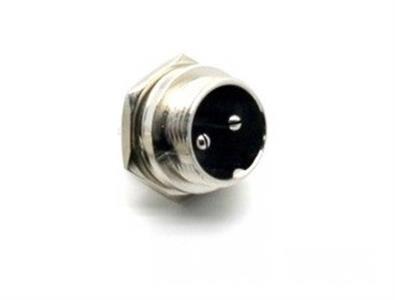 Conector Circular Macho 2 Vias 19.00.0264 Macho 2 vias 