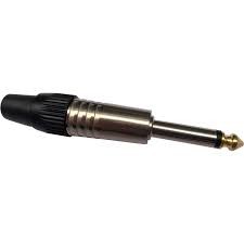 Plug P - 10 mono Met - ponta ouro 19.00.0332 PLUG P - 10 MONO MET. PONTA OU