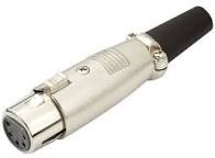 Plug Canon fêmea 5 vias 19.00.0422 Canon  