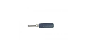 PLUG BANANA MINI PRETO 2 MM 19.22.0001 PLUG BANANA MINI PRETO 2 MM