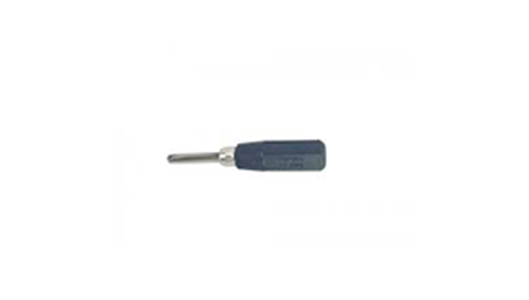 Plug banana mini - preto 2mm 19.22.0001 PLUG BANANA MINI PRETO 2 MM 