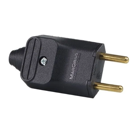 Plugue Macho 2P 20A Preto 19.28.0003 15001