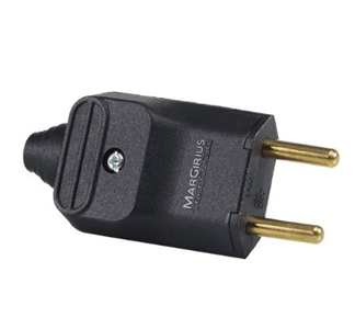 Plugue Macho 2P 20A Preto 19.28.0003 15001 