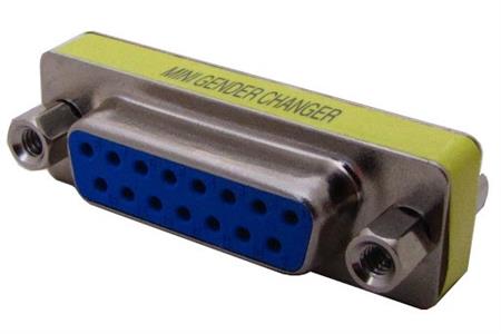Emenda DB15 Fêmea x DB15 Macho (2 Fileiras) 21.00.0019 DB-15 M. X DB-15 F 