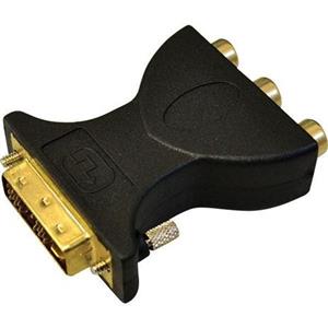 Adaptador DVI Macho x 3 RCA Fêmea 21.00.0111 DVI -M X 3 RCA-F 