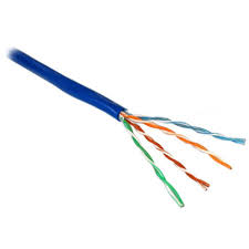 Cabo de rede 4 pares CAT 5e azul - FURUKAWA 27.00.0151 CABO DE REDE 4 PARES CAT. 5E A
