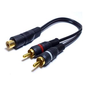 Cabo 2 RCA Macho x 1 RCA Fêmea 30.00.0108 CABO Y 2 RCA MACHO X 1RCA FEME 