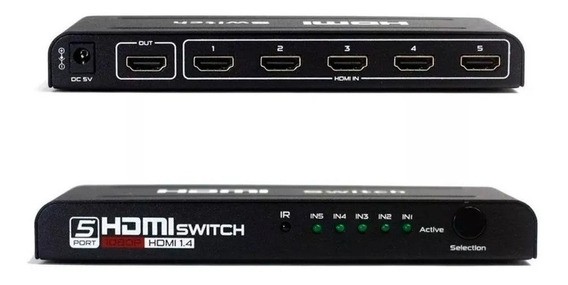 HDMI SWITCH 5ENT.+ 1SAI. 33872 30.00.0375 HDMI SWITCH 5ENT.+ 1SAI. 33872