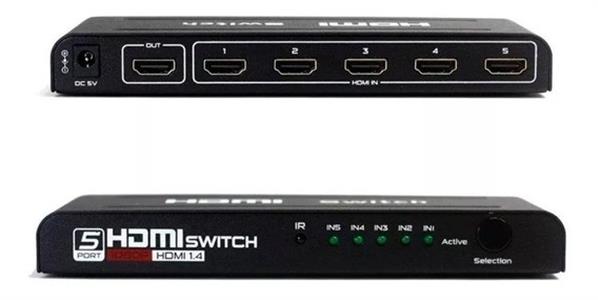 HDMI SWITCH 5ENT.+ 1SAI. 33872 30.00.0375 HDMI SWITCH 5ENT.+ 1SAI. 33872 