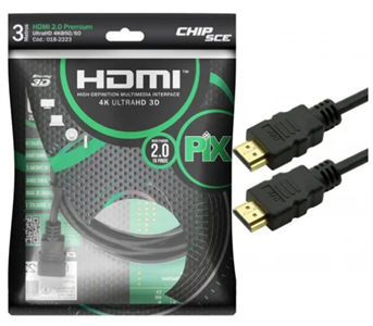 CABO HDMI 3M 2.0 4K ULTRAHD 018-2223 30.00.0394 3M 2.0 4K ULTRAHD 018-2223 