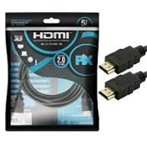 CABO HDMI 5M 2.0 19 PINOS 4K 018-2225 30.00.0425 CABO HDMI 5M 2.0 19 PINOS 4K 0 