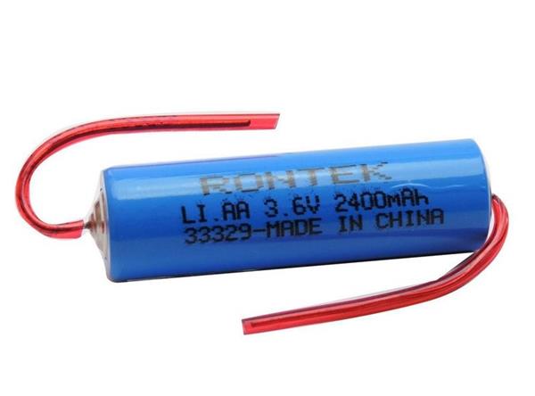Bateria 3,6V 2400MHA com terminal azul 31.00.0075 BATERIA 3,6V 2400MHA