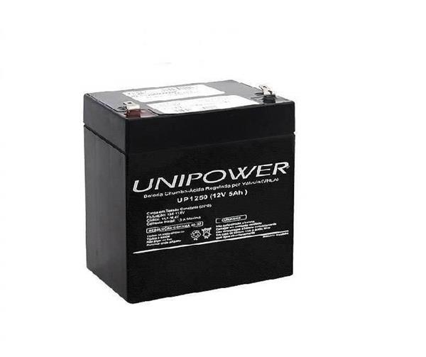 Bateria Selada 12V 5A Unipower 31.00.0076 BATERIA 12V 5A SELADA