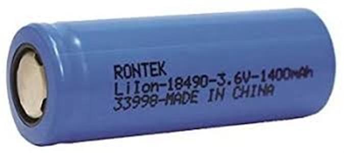 Bateria 3,6V 1400MHA 18X49mm 31.00.0107 BATERIA 3,6V 1400MHA 18X49MM 