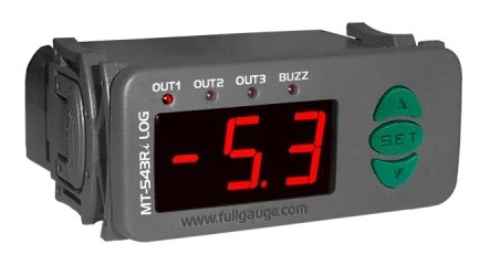 MT-543Ri LOG Termostato Digital Full Gauge 34.71.0011 MT-543Ri LOG 90-264VAC
