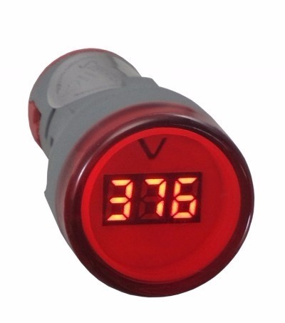 Sinaleiro DigitalVermelho VT-22vm 12-500vca Inova 34.71.0153 VT-22vm