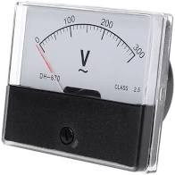 VOLTIMETRO ANALOGICO FM61 - 50V 34.72.0018 VOLTIMETRO ANALOGICO FM61 - 50