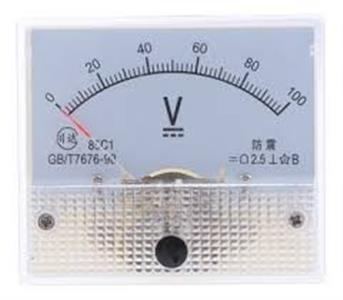 VOLTIMETRO ANALOGICO FM61 - 100V 34.72.0022 VOLTIMETRO ANALOGICO FM61 - 10 