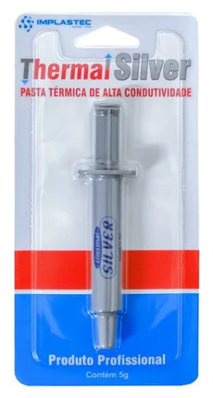 PASTA TERMICA PRATA SERINGA 5G IMPLASTEC 35.00.0142 SERINGA 5G 