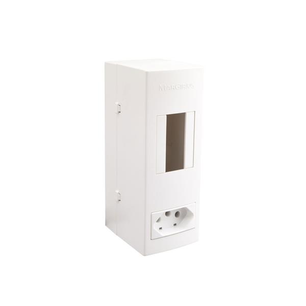 Caixa 1 Tomada Slim CP2-01 37.00.0215 SLIM 1 TOM 20A