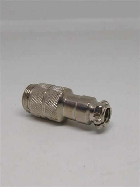 CONECTOR CIRCULAR MIKE 03 VIAS MACHO P/CABO-3161A 40.02.1200 P/CABO-3161A