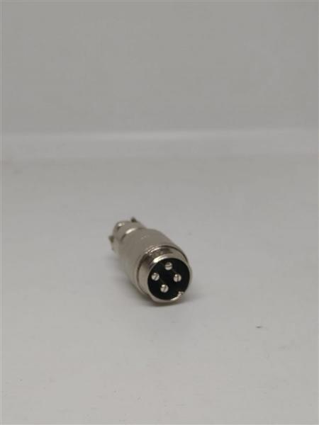 CONECTOR CIRCULAR MIKE 04 VIAS MACHO P/CABO-3162A 40.02.1201 P/CABO-3162A