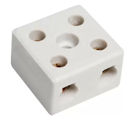 CONECTOR PORCELANA BIPOLAR 6MM  30A 41.00.1415 6MM  30A