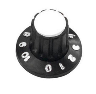 KNOB C/ PARAFUSO PRETO C/ VERMELHO 41.00.2101 C/ PARAFUSO PRETO C/ BRANCO 
