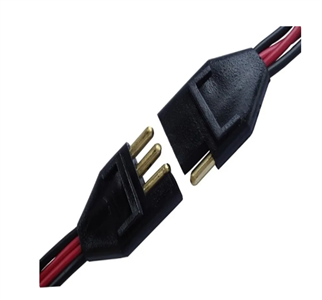 PLUG 4 VIAS ENGATE RAPIDO - FIO 1MM 41.00.3900  1MM 