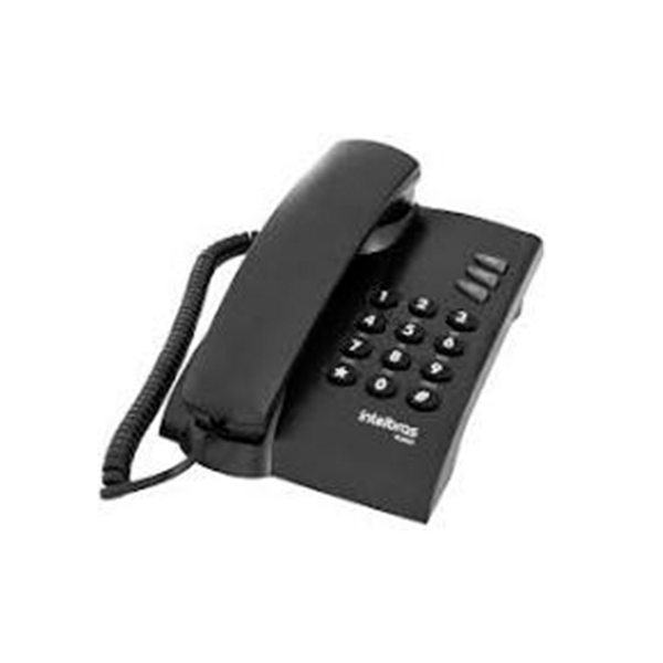 Telefone pleno preto 100m/s 42.00.0229 TELEFONE PLENO PRETO 100M/S