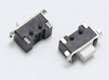 Chave TACT 5mm 2 terminal SMD 43.00.0027 CHAVE TACT RETANGULAR 5MM 2 TE