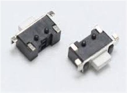 Chave TACT 5mm 2 terminal SMD 43.00.0027 CHAVE TACT RETANGULAR 5MM 2 TE 