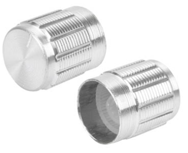 KNOB METALICO PRATA 6MM 46.00.0165 6MM 