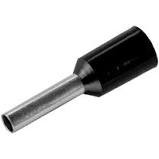 Terminal tubular 1,5mm preto 53.00.0686 TERMINAL TUBULAR 1,5MM PRETO