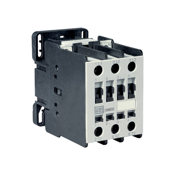 CONTATOR WEG CWM32-11-30D23 32A 220V 1NA+1NF 10045541 53.00.0717 CWM32-11-30D23